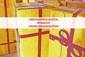 onehundred.digital wünscht Frohe Weihnachten!