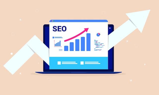 Positive ranking development through SEO