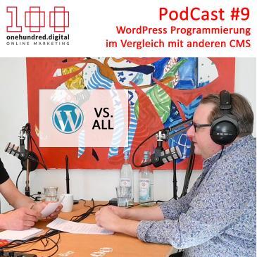 WordPress vs All Podcast Nr 9 onehundreddigital 1500